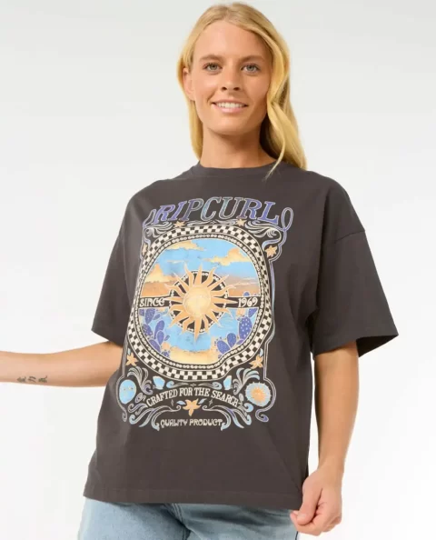 Tees & Tanks Luna Heritage Tee Women Rip Curl
