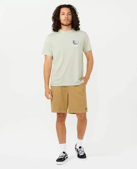 Tees & Tanks Mens Hazed And Tubed Tee Rip Curl - Image 4