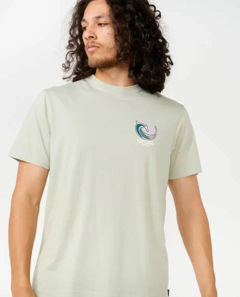 Tees & Tanks Mens Hazed And Tubed Tee Rip Curl