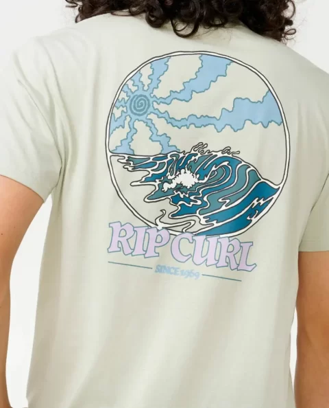Tees & Tanks Mens Hazed And Tubed Tee Rip Curl - Image 5