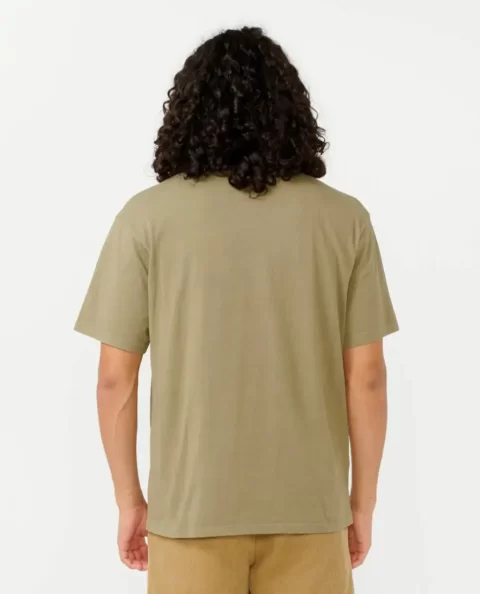 Tees & Tanks Mens Rip Curl Fade Out Embroid Tee - Image 3