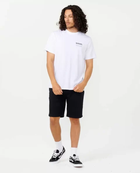 Tees & Tanks Mens Rip Curl Hoffman Classics Tee - Image 4
