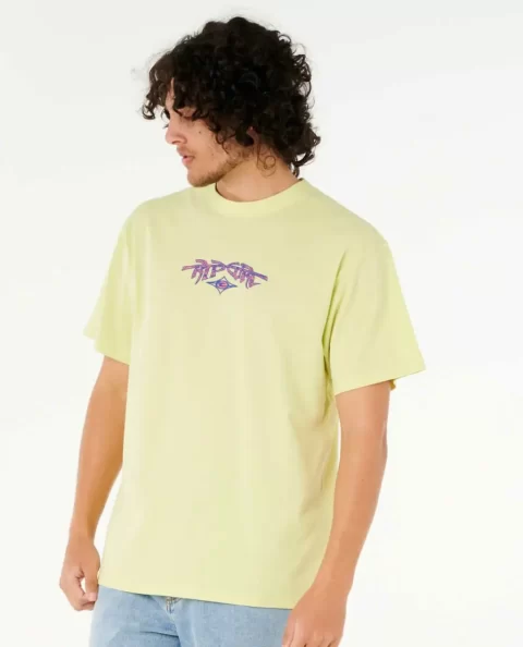 Tees & Tanks Mens Rip Curl Raw Energy Gnarly Tee - Image 2