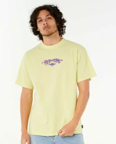 Tees & Tanks Mens Rip Curl Raw Energy Gnarly Tee - Image 3