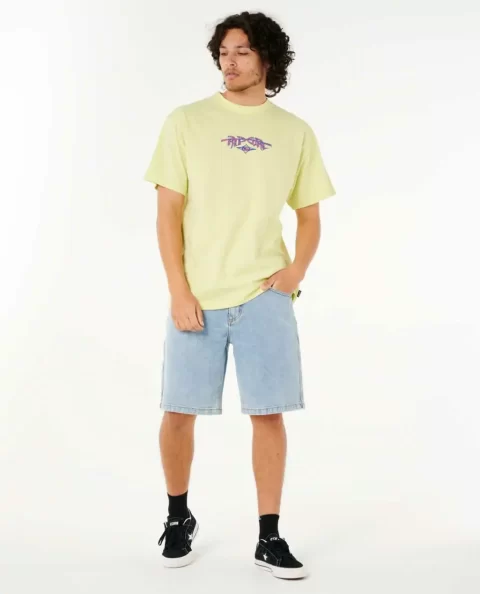 Tees & Tanks Mens Rip Curl Raw Energy Gnarly Tee - Image 4