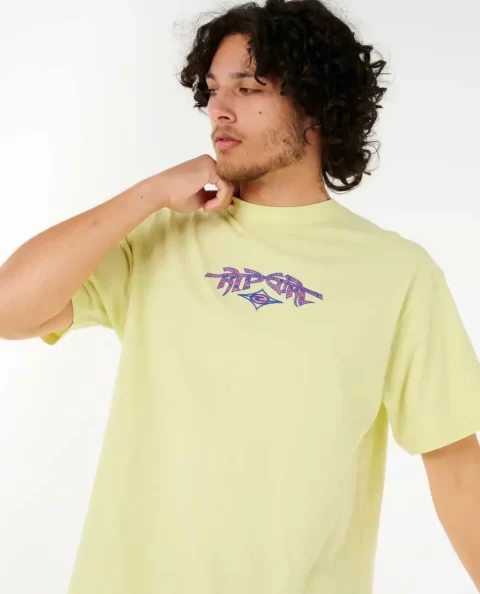 Tees & Tanks Mens Rip Curl Raw Energy Gnarly Tee - Image 5