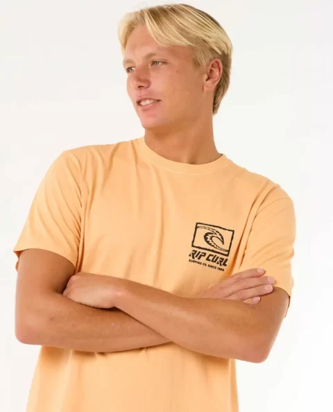 Tees & Tanks Mens Rip Curl Raw Energy Trad Tee