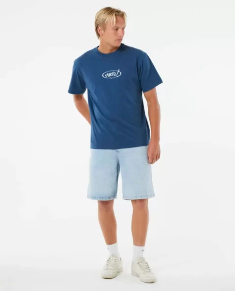Tees & Tanks Mens Rip Curl Rip Script Camo Tee - Image 4