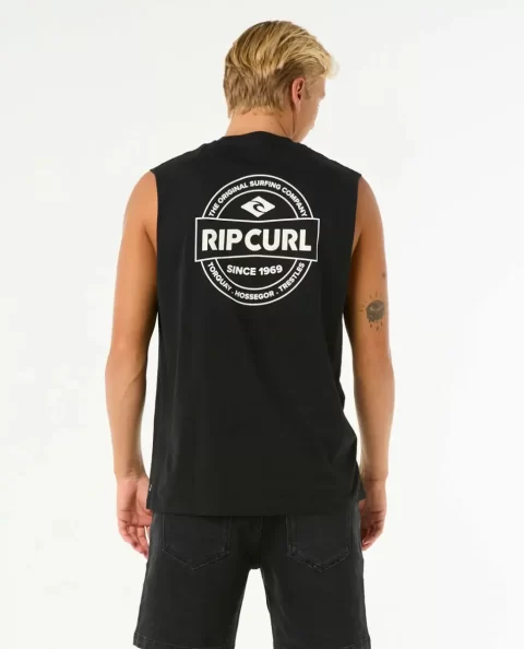 Tees & Tanks Mens Rip Curl Stapler Muscle - Image 3