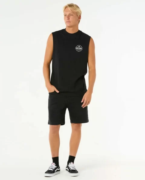 Tees & Tanks Mens Rip Curl Stapler Muscle - Image 4