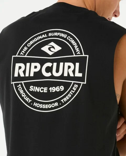 Tees & Tanks Mens Rip Curl Stapler Muscle - Image 5