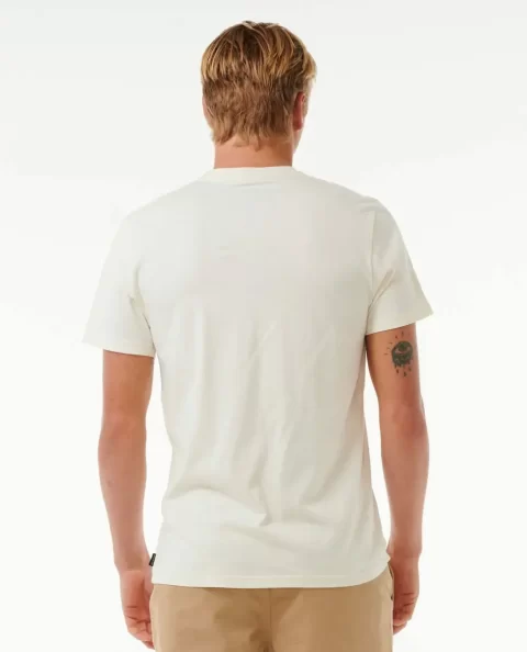 Tees & Tanks Mens Rip Curl Surf Revival Hoffman Decal Tee - Image 3