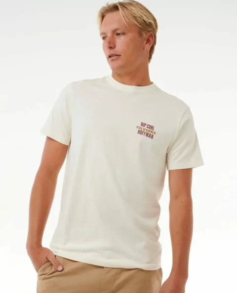 Tees & Tanks Mens Rip Curl Surf Revival Hoffman Decal Tee