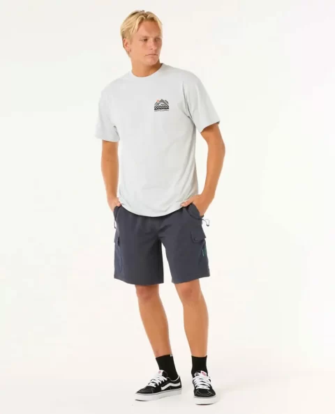 Tees & Tanks Mens Rip Curl Vaporcool Search Trek Tee - Image 4