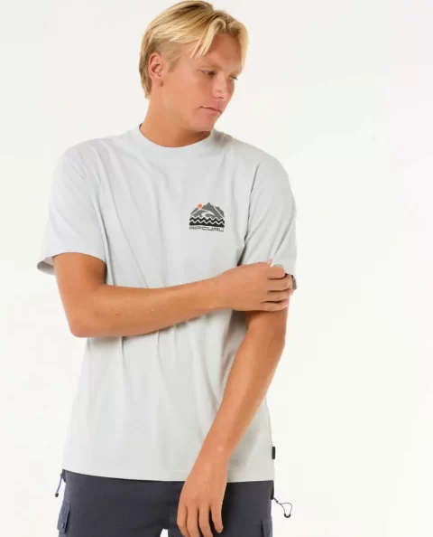 Tees & Tanks Mens Rip Curl Vaporcool Search Trek Tee