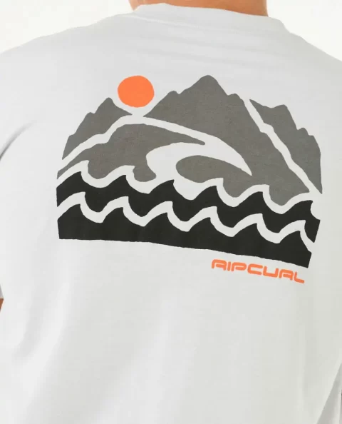Tees & Tanks Mens Rip Curl Vaporcool Search Trek Tee - Image 5
