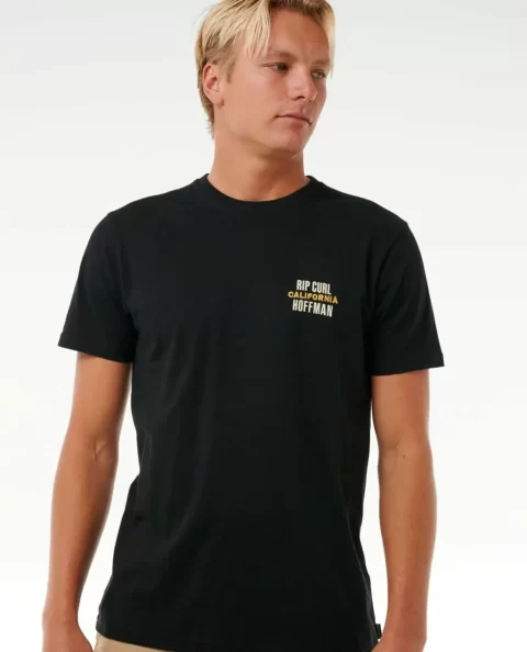 Tees & Tanks Mens Surf Revival Hoffman Decal Tee Rip Curl