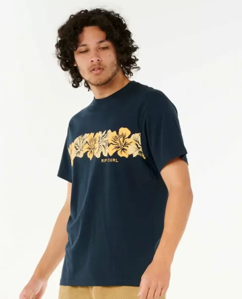 Tees & Tanks Rip Curl Aots Cody Welsh Hibiscus Tee Mens