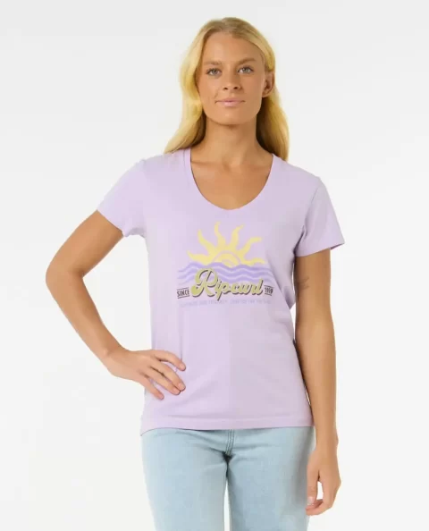 Tees & Tanks Rip Curl Cala V Neck Tee Women