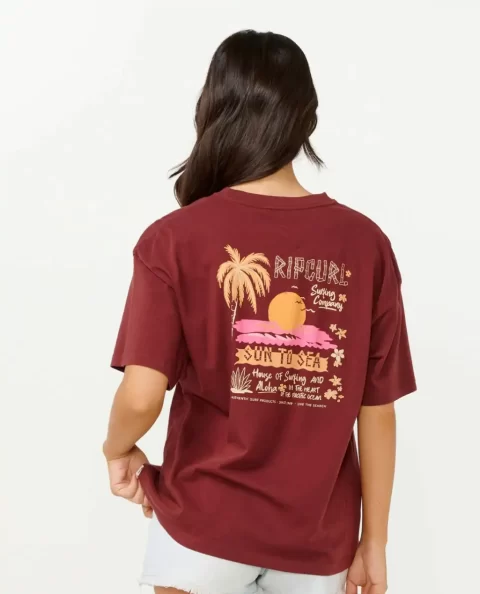 Tees & Tanks Rip Curl Hanalei Heritage Tee Women - Image 3