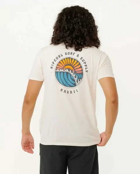 Tees & Tanks Rip Curl Hawaii Sunsets Tee Mens - Image 3