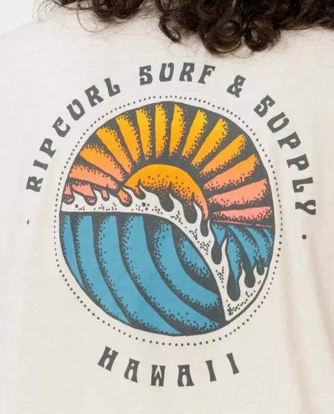 Tees & Tanks Rip Curl Hawaii Sunsets Tee Mens - Image 5