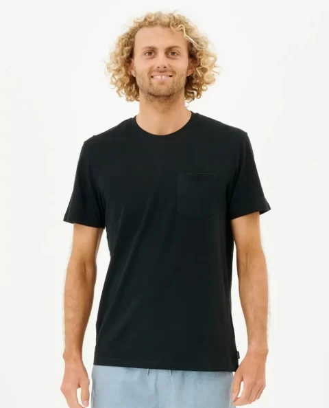 Tees & Tanks Rip Curl Mens Plain Pocket Tee