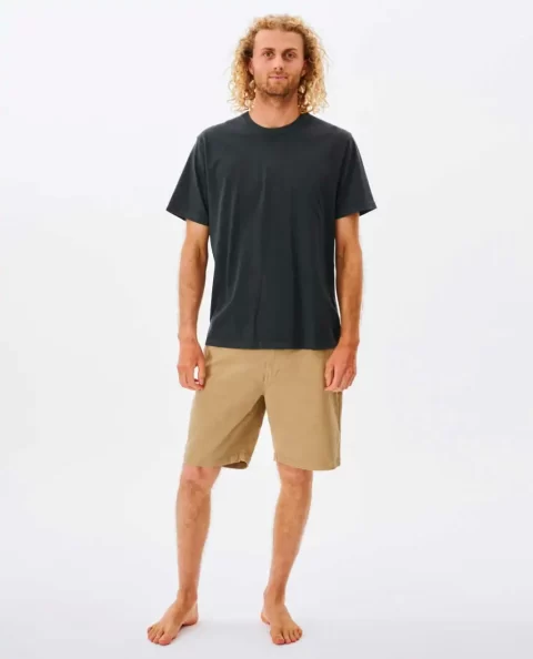 Tees & Tanks Rip Curl Mens Plain Wash Tee - Image 4