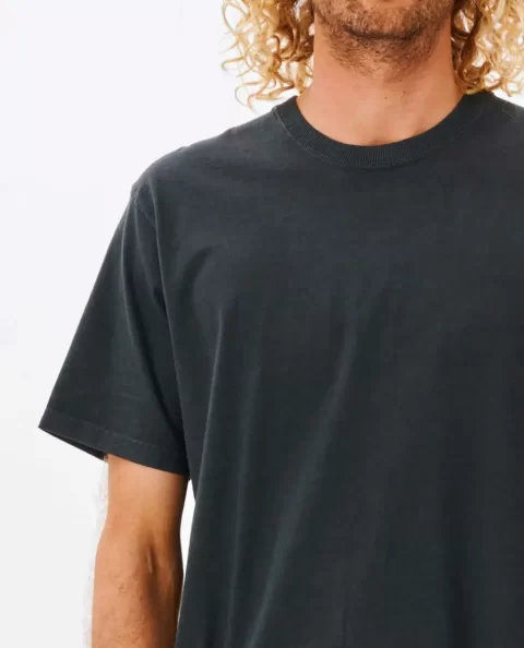 Tees & Tanks Rip Curl Mens Plain Wash Tee - Image 5