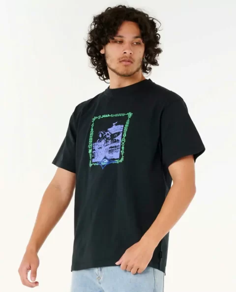 Tees & Tanks Rip Curl Mens Raw Energy Curren Tee