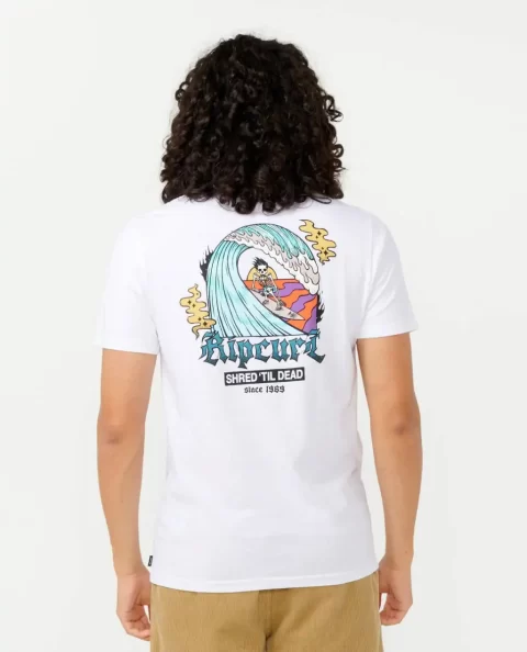 Tees & Tanks Rip Curl Mens Shred Til Tee - Image 3