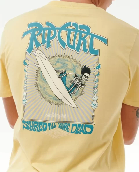 Tees & Tanks Rip Curl Mens Shred Till Dead Tee - Image 5