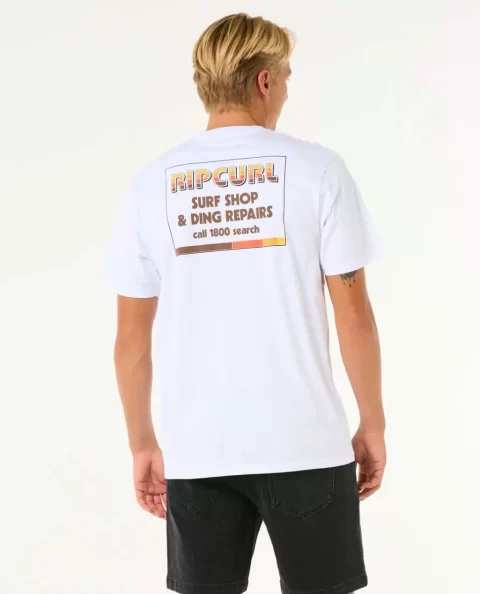Tees & Tanks Rip Curl Mens Surf Revival Ding Repair Tee - Image 3
