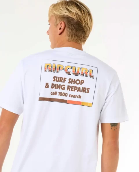 Tees & Tanks Rip Curl Mens Surf Revival Ding Repair Tee