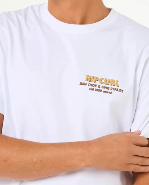 Tees & Tanks Rip Curl Mens Surf Revival Ding Repair Tee - Image 5