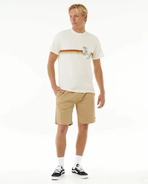 Tees & Tanks Rip Curl Mens Surf Revival Hoffman Pocket Tee - Image 4