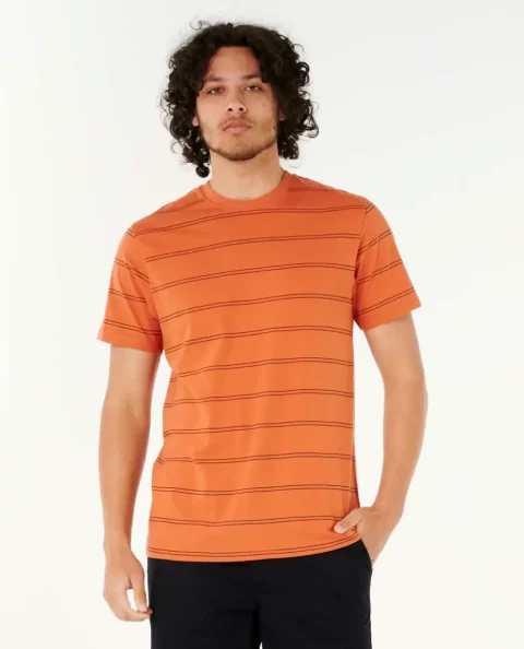 Tees & Tanks Rip Curl Plain Stripe Tee Mens - Image 3