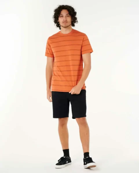 Tees & Tanks Rip Curl Plain Stripe Tee Mens - Image 4