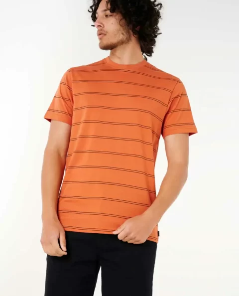 Tees & Tanks Rip Curl Plain Stripe Tee Mens - Image 5
