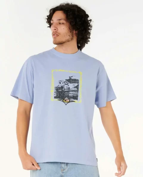 Tees & Tanks Rip Curl Raw Energy Curren Tee Mens - Image 3