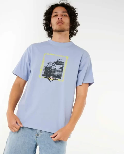 Tees & Tanks Rip Curl Raw Energy Curren Tee Mens - Image 5