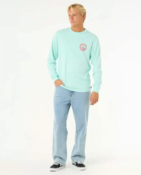 Tees & Tanks Rip Curl Shred Til Long Sleeve Tee Mens - Image 4