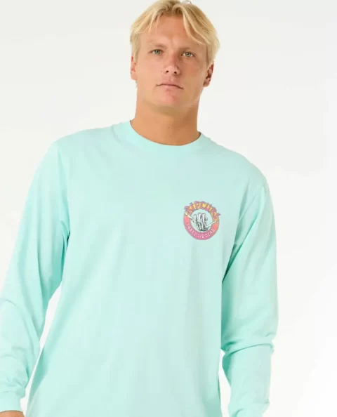 Tees & Tanks Rip Curl Shred Til Long Sleeve Tee Mens
