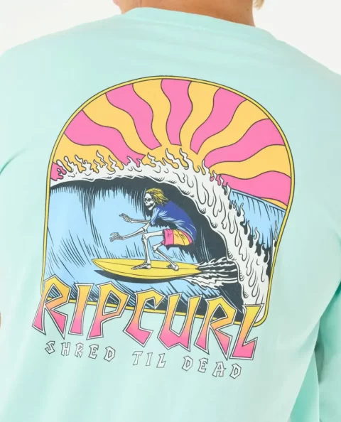 Tees & Tanks Rip Curl Shred Til Long Sleeve Tee Mens - Image 5