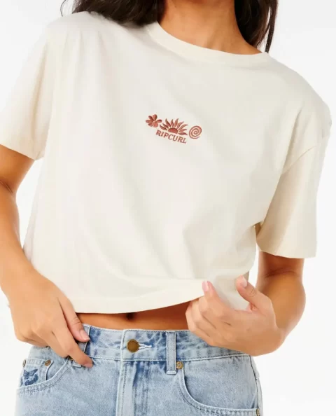 Tees & Tanks Rip Curl Tokens Crop Tee Women - Image 5
