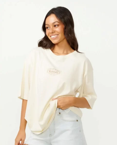 Tees & Tanks Rip Curl Women Desert Queen Heritage Tee - Image 2