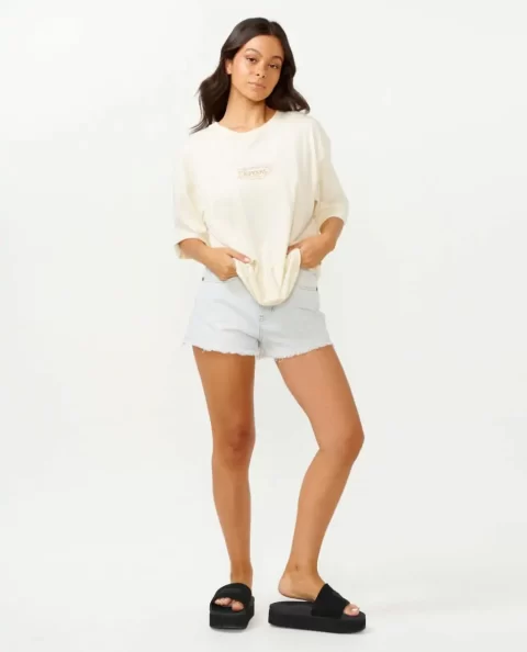 Tees & Tanks Rip Curl Women Desert Queen Heritage Tee - Image 4