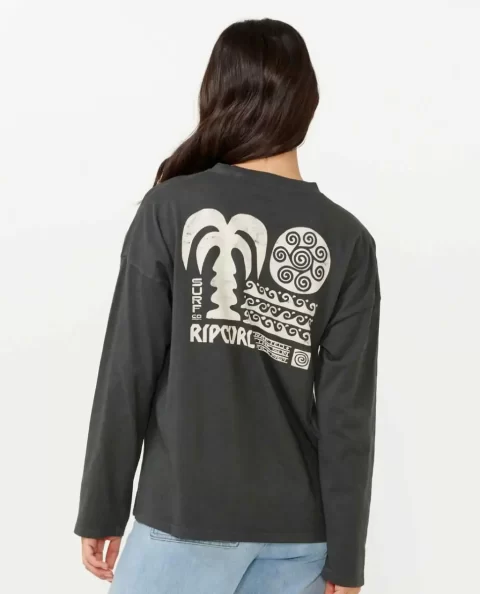 Tees & Tanks Rip Curl Women Ipanema Heritage Long Sleeve - Image 2