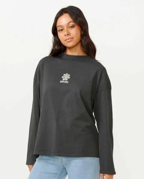 Tees & Tanks Rip Curl Women Ipanema Heritage Long Sleeve - Image 3