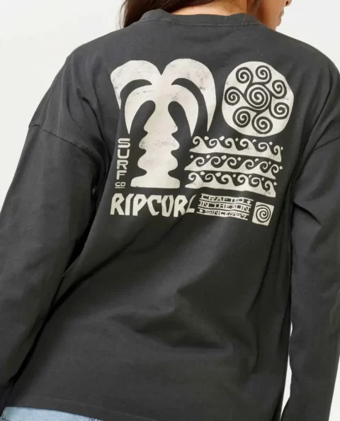 Tees & Tanks Rip Curl Women Ipanema Heritage Long Sleeve - Image 5